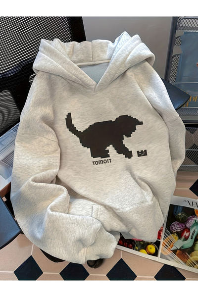 Lider Leather Hanorac imprimat cu glugă – Confort și eleganță într-un singur ...