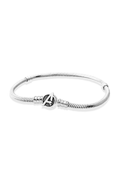 Fubena Moments Avenger A Klips Gümüş Bileklik Charm Taşıyıcı