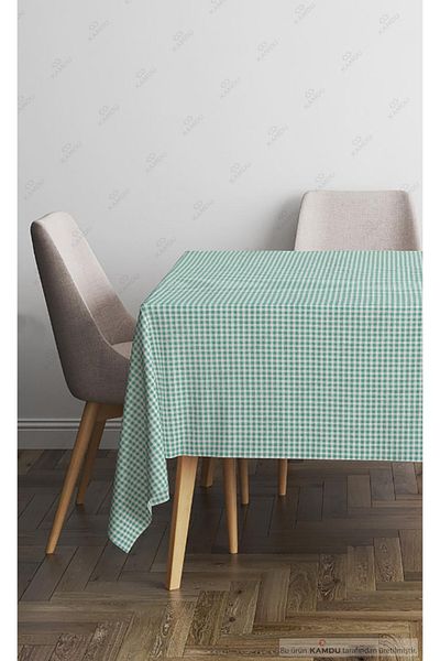 lemsel 1Pc Gingham Tablecloth, Small Square Pattern Table Cloth, Tableware Cloth, Picnic Cloth