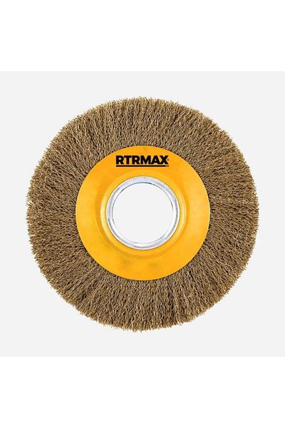 Rtrmax Rh23150 Fringed Circle Wire Brush 150 mm