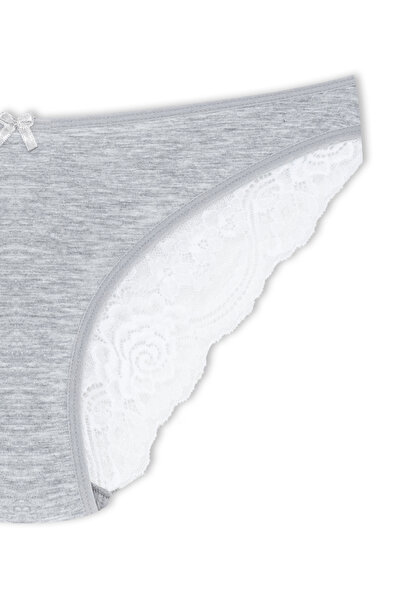 HNX Pachet de 2 chiloți pentru femei din bumbac din dantelă