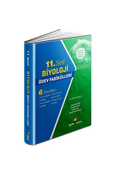 Aydın Yayınları Aydın Yayınları 11. Sınıf Biyoloji Ödev Fasikülleri