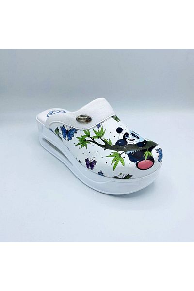 Hipokrat Medikal Sabo Hipokrates Airmax Sabo - Orthopedic Patterned Women's Slippers