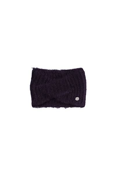 Nordbron Women's Dark Grape - Soft Headband with Logo Detail, Stretchy Clasp Tena