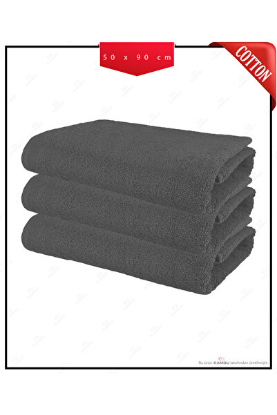MOSTAS 3 Pcs 50 X 90 cm Cotton Barber Towels, Hairdresser Towels, Sports Towels, Fitness Towels