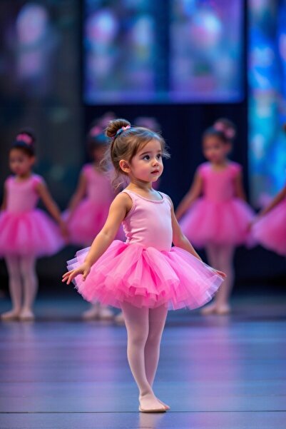 Armada Costum de spectacol pentru fete Fusta tutu din tul cu cristale roz bom...