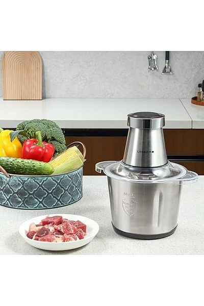 Lawazim Electric Chopper | Meat Grinder | Food Processor Garlic Vegetable 3L 350W