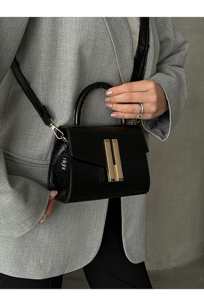 Night Geantă de mână și de umăr pentru femei Montanna Model Black