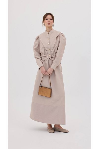 Molly Nelly Γυναικείο Σετ μπουφάν Bomber Dress Gilet