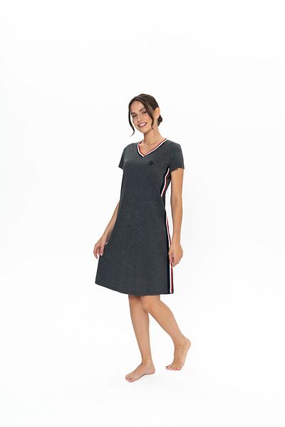 U.S. Polo Assn. Women's Uspa Anthracite Melange Licensed Home & Nightwear