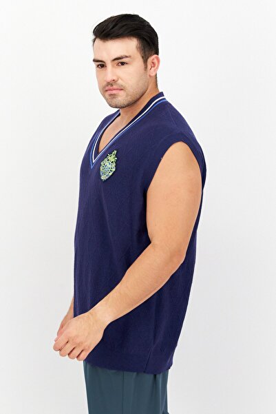 Fila Men Sportswear Fit Sleeveless Training Vest, Navy