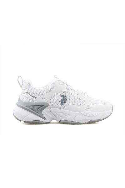 U.S. Polo Assn. قاعدة. بولو أسن. مايبي WMN 5FX 101947173   حذاء رياضي نسائي أبيض 36-40