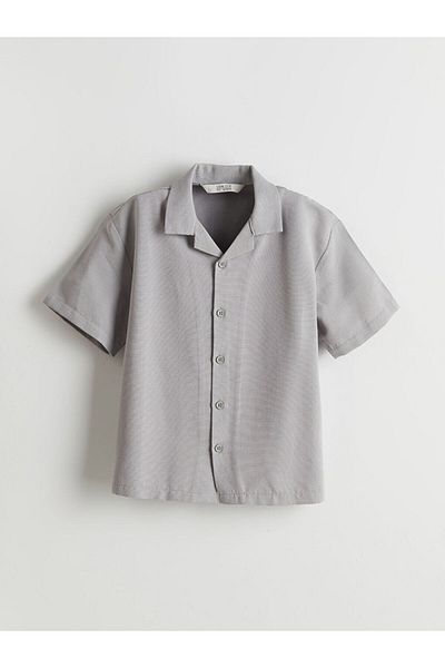 LC Waikiki New Season Linen Mixed Boy's Shirt -