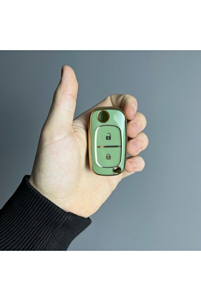 LUXE AKSESUAR Renault Clio2 Clio3 Kango Switch 2 Κουμπιά Προστασίας Κλειδιού ...