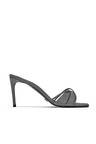 Jabotter Merly Simli 8 Cm Topuklu Terlik Beden: 38