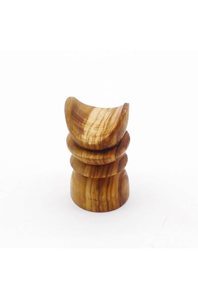 Wood Provence Ahşap Puro Tutacağı - 2 Adet - %100 Zeytin Ağacı