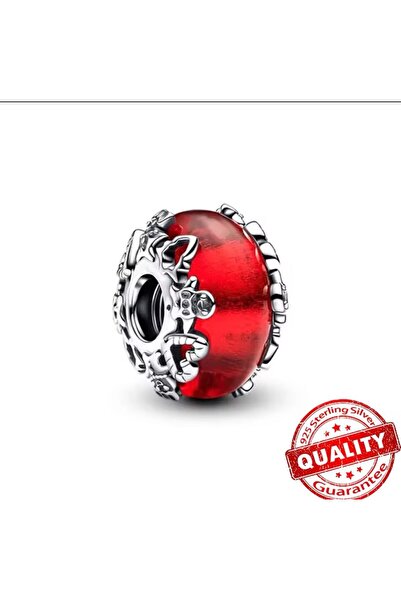 POSEİDONS JEWELLERY Yılbaşı Büyüsü Murano Gümüş Charm