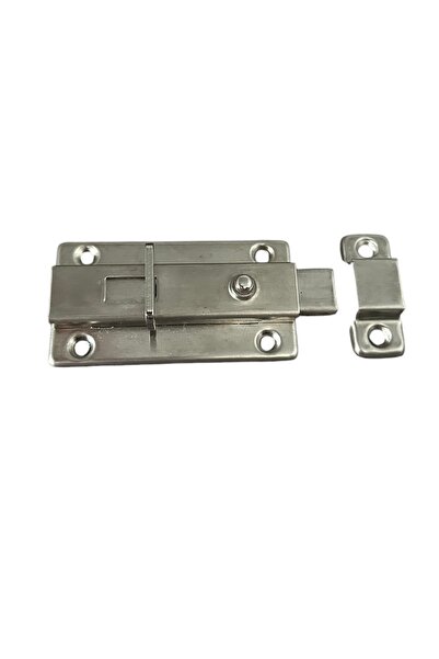 KOLDOOR Paslanmaz Çelik Otomatik Sürgü Güvenlik Kapı Sürgüsü 7,5 Cm