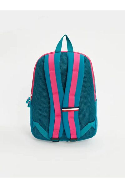 BOOK AND MORE Turquoise Unisex Backpack