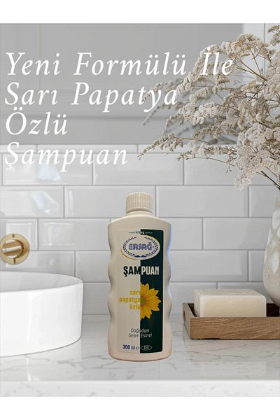 Ersağ Yellow Chamomile Extract Shampoo 300ml