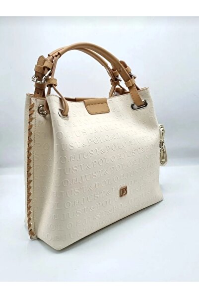 ÇANTAM GELSİN JUST POLO Geantă de umăr pentru femei, împletită, cu curea regl...