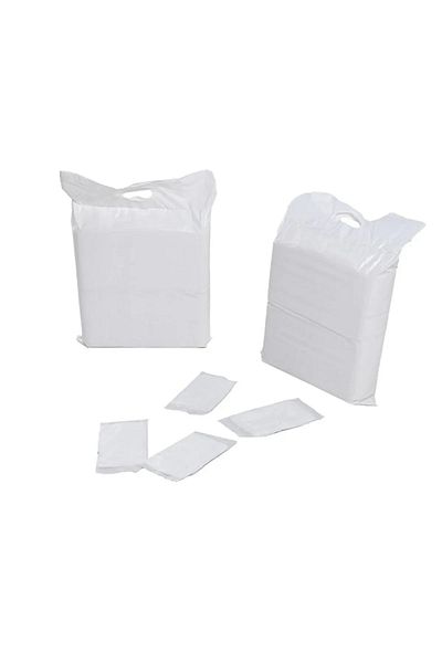 ayliz plast&ambalaj Ayliz 40x80cm Plastic Packaging - 100 Pieces Single Packaging Horse Hair Manicure Pedicure Towels for Use