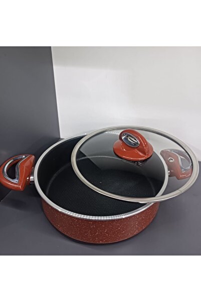 MORMAVİ 24cm Granite Crown Titan Basic Cookware - Carniyarik, Rice and Fountain Set