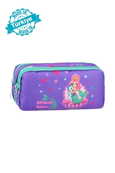 barberri TCR-0022-705 Lisanslı Özel Desenli 2 Cepli Kalem Kutusu Kalemlik