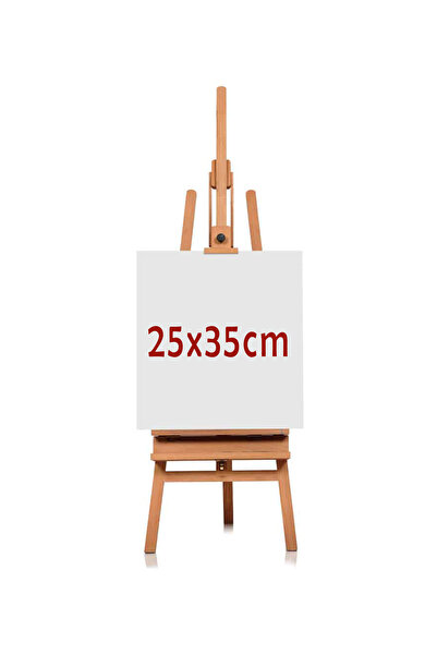 25 x 35cm Tuval Arkadan Zımbalı Profesyonel Öğrenci