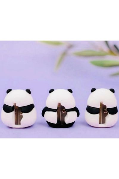 Gıpta Panda 3D Silicone Sharpener Opener - 1 Piece