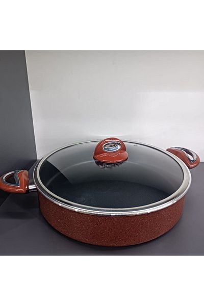 MORMAVİ 30cm Granite Crown Titan Basic Cookware - Carniyarik, Rice and Fountain Set