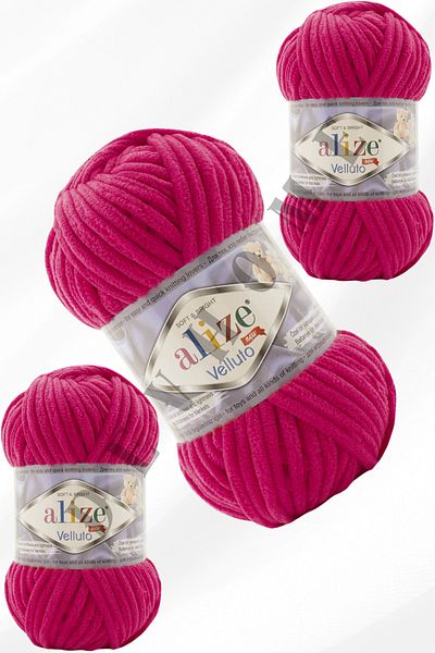 devhome Alize Velluto Velvet Hand Knitting Rope Cardigan Booties Home Boots Scarf Hat Blanket Slippers 3 Pieces