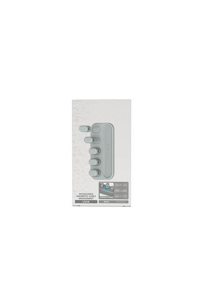 Levelo Livia Magnetic Cable Managment - Grey