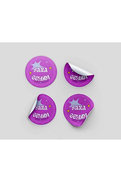 s'he design 3X3Cm 96Pcs Written Label Packing Label Sticker Package Label
