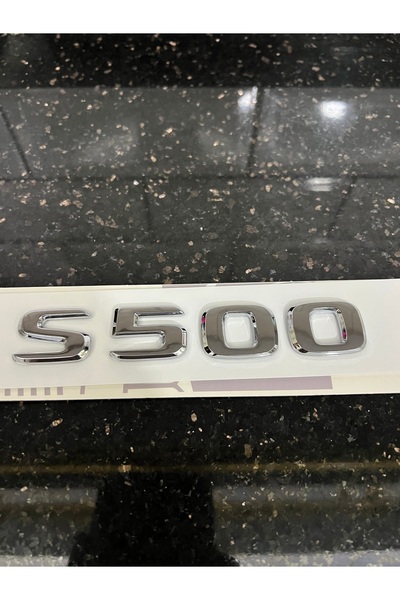 kaytaz Mercedes S500 Luggage Print Chrome
