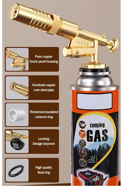 Depolife Şömine Yakma Pürmüz Torch odun Yakma Barbekü Odun Kömür Tutuşturma m...