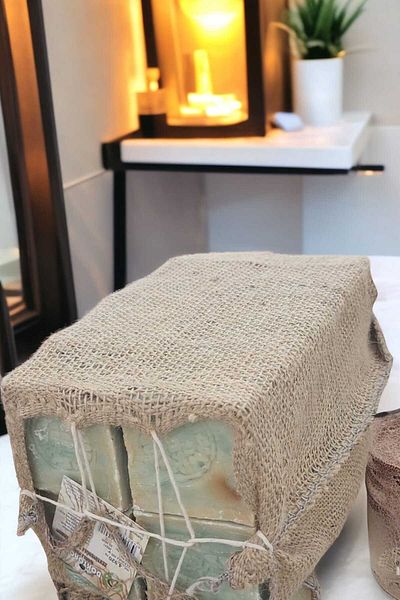 köylüm yöresel Green Soap with Olive Oil and Gar 5kg