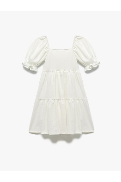 Koton ecru Midi Dress