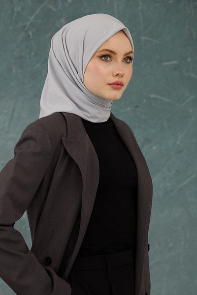 İpekhan Ασημί Comfy No Scarf - 10001-09