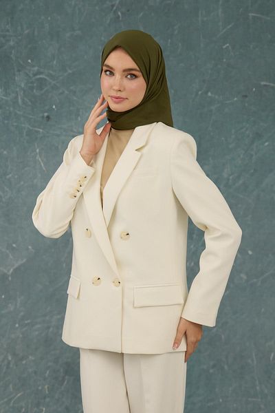 İpekhan Ασημί Comfy No Scarf - 10001-10