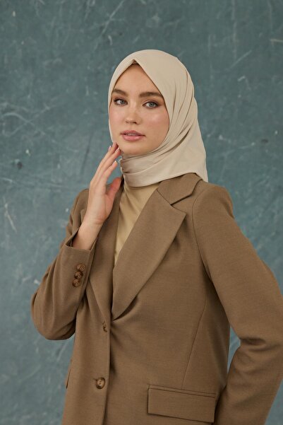 İpekhan Cream Comfy No Scarf - 10001-16