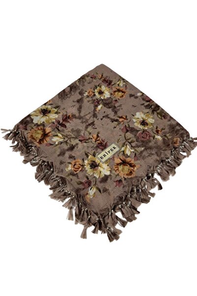 Eripek Sökme Boncuklu Pamuk Yazma - 95 x 95 - 04648