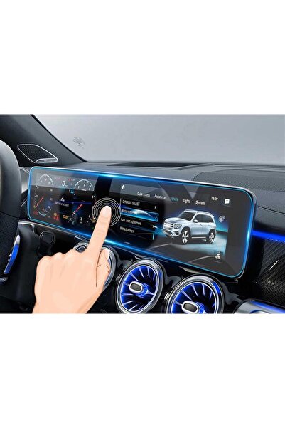 Mobilite مرسيدس B 200 2022-2025 نموذج مؤشر وشاشة عرض معلومات اللمس متوافق مع واقي شاشة نانو 9h