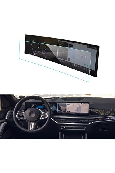 Mobilite Bmw 5 Series 2024 2025 Model Instrument and Touch Information Display Compatible 9h Nano Screen Protector