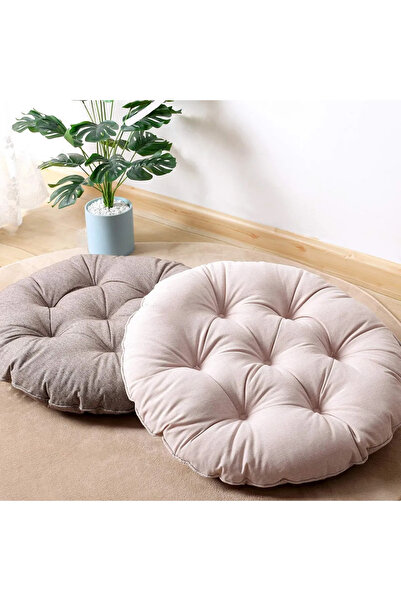 FABRİCAHOME Yuvarlak Sandalye Minderleri, İç & Dış Mekan Yer Oturma Minderler...