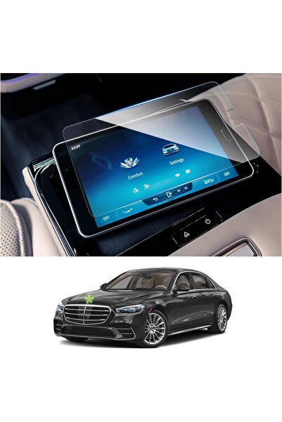 Mobilite مرسيدس S Series 2021-2025 موديل الجزء الخلفي اللوحي متوافق مع واقي الشاشة نانو 9h
