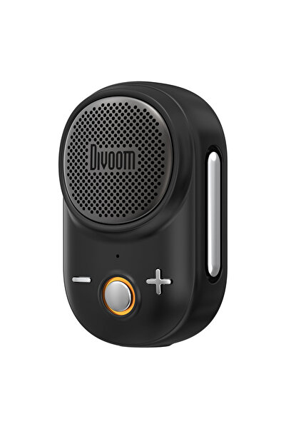 DIVOOM Itour-s Ip67 Mini Bluetooth Hoparlör, Güçlü Bas, Taşınabilir Ses Bombası, Siyah