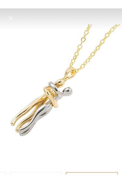 NurMood Art Decoration Sarılan çift kolyesi sevgililer günü özel koleksiyonu ...