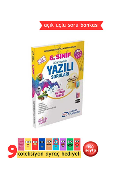 Pembe Pasaj 6. Sınıf Öğretmenimin Yazılı Soruları Tüm Dersler Açık Uçlu Sınav...