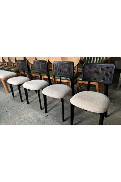 Valiant Home Zion Sandalye Hasırlı